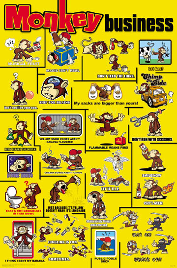 (image for) Monkey Business - Click Image to Close