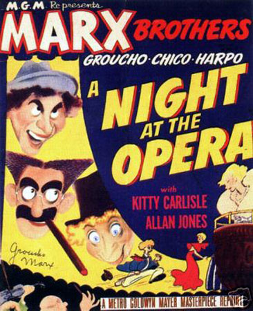 (image for) A night at the opera Marx Brothers - Click Image to Close