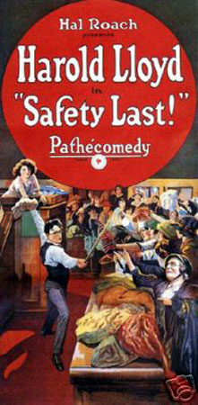 (image for) Safety Last Harold LLoyd - Click Image to Close