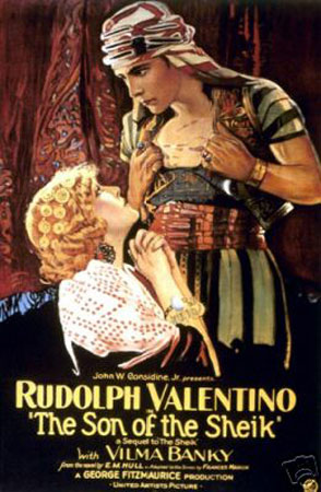 (image for) The son of the Sheik Rudolph Valentino - Click Image to Close