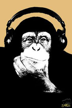 (image for) Headphone Monkey - Click Image to Close