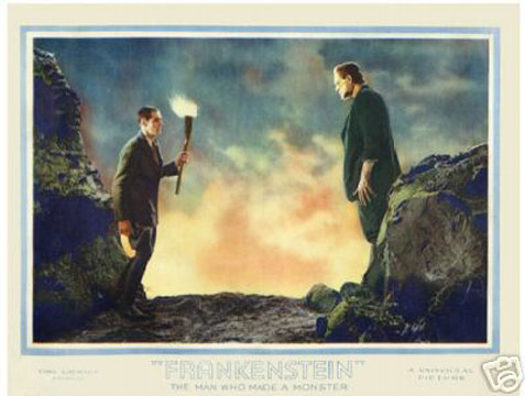 (image for) Frankenstein The man who made a monster - Click Image to Close