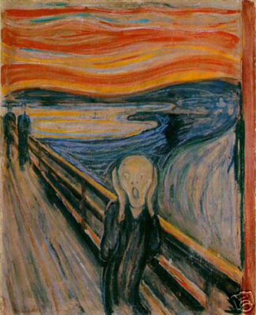 (image for) The scream Edvard Munch
