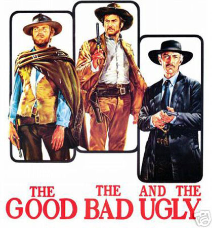 (image for) The good the bad and the ugly Clint Eastwood