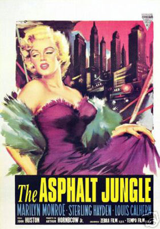 (image for) The asphalt jungle Marilyn Monroe
