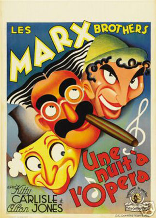 (image for) A night at the opera Marx Brothers