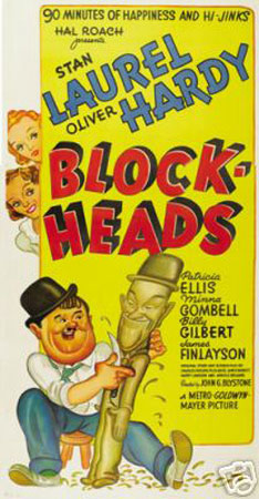 (image for) Blockheads Laurel and Hardy