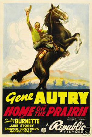 (image for) Home on the prairie Gene Autry - Click Image to Close