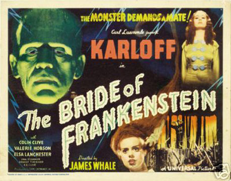 (image for) The bride of Frankenstein